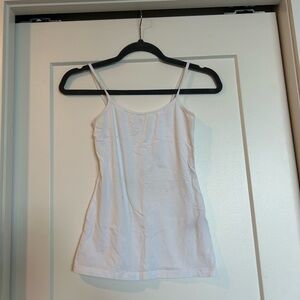White Spaghetti Strap Top